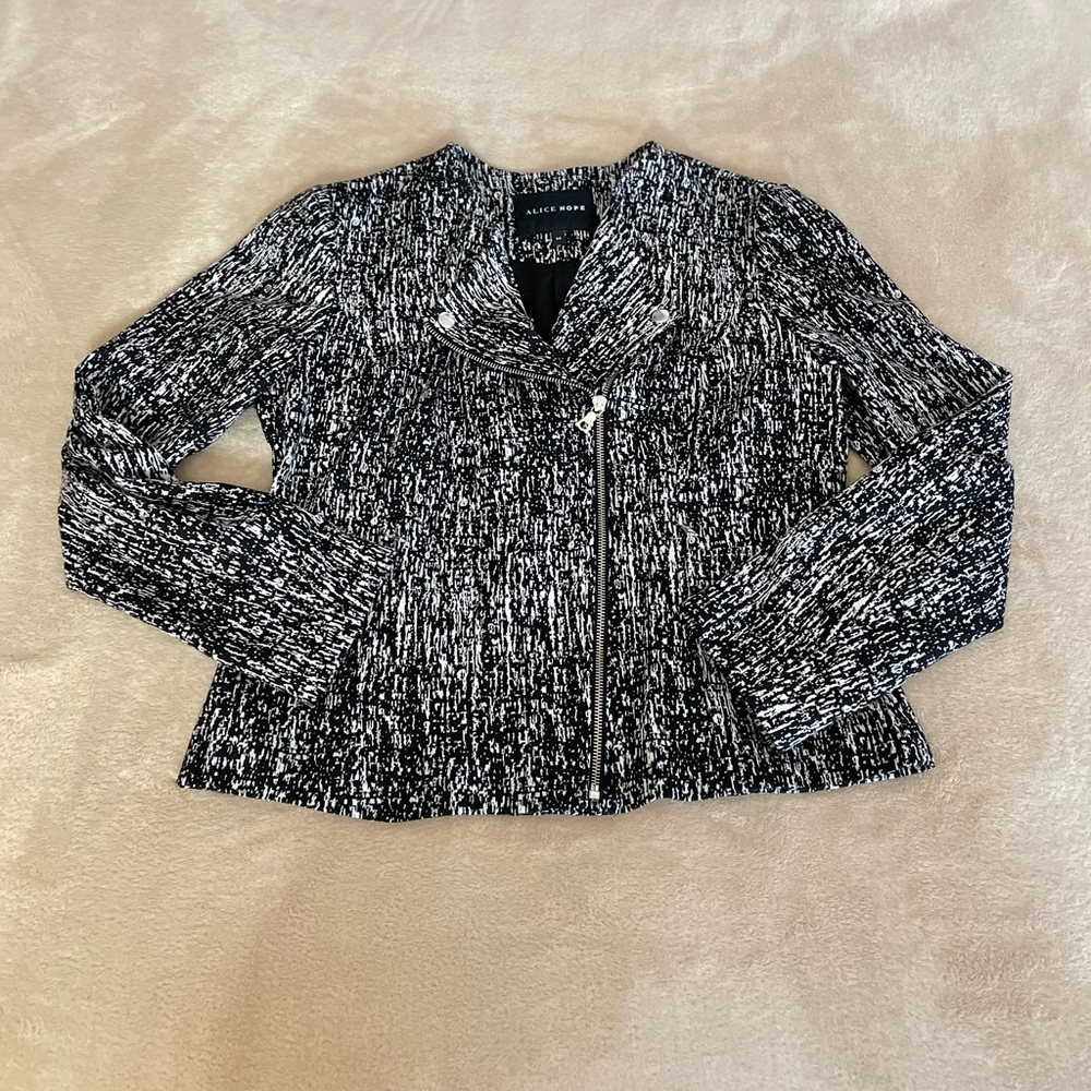 Alice Hope Lightweight Moto Jacket - Size M - Picture 4 of 12